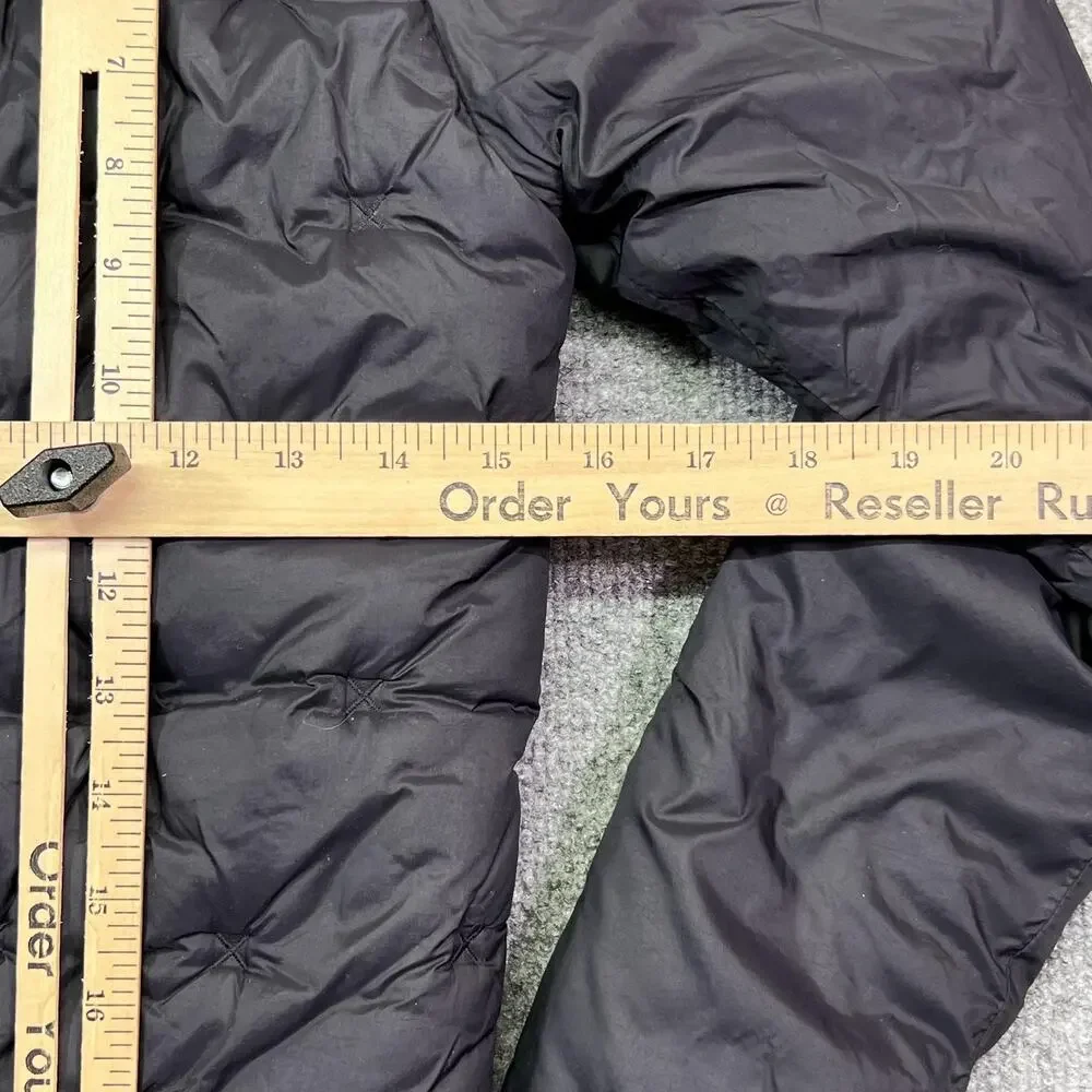 The North Face Puffer Jacket Girls M (10/12) Black Hooded Insulated Winter